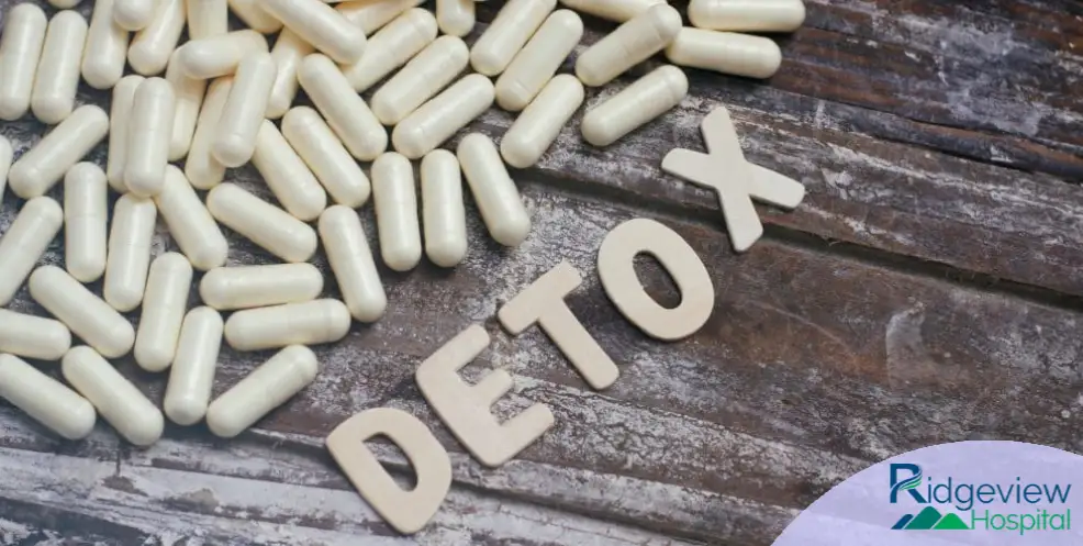 Opioid detox sign