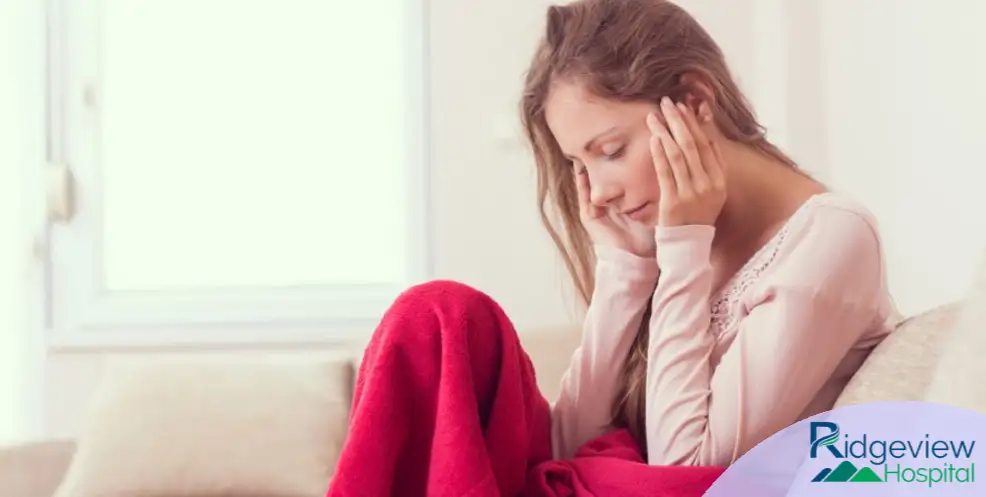 woman alcohol withdrawal